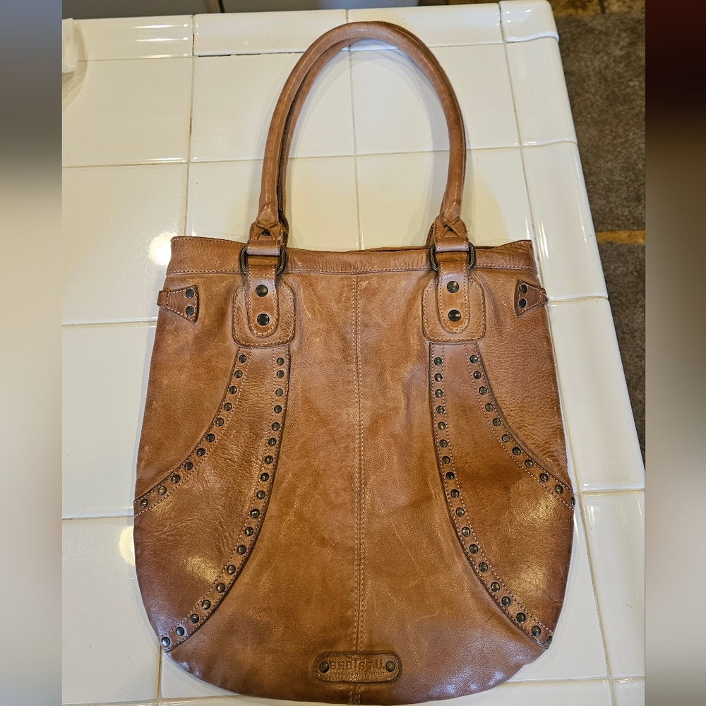 Leather Purse. Bed Stu Brand. Brown Western Or BOHO